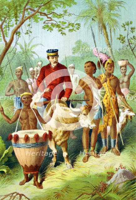 David Livingstone, Scottish missionary and African explorer, c1870 (c1880). Artist: Unknown