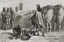 Viriathus' justice - Thus perish the slaves of the Romans, 2nd century BC, (1852). Creator: Unknown.