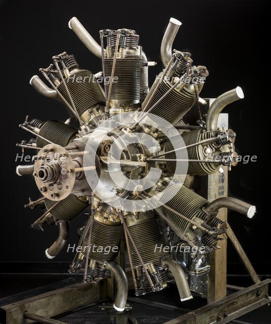 Lawrance J-1, Radial 9 Engine, ca. 1922. Creator: Wright Aeronautical.