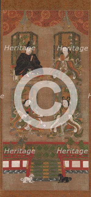 The Four Deities of Mount Koya, 16th century. Creator: Unknown.