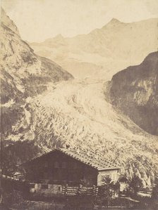 Swiss Glacier, 1850s. Creator: John Joscelyn Coghill.