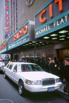 Stretch Limousine in New York. Artist: Unknown.