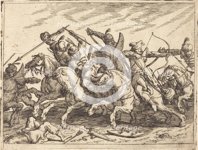 Capricci di varie battaglie, 1635. Creator: Johann Wilhelm Baur.