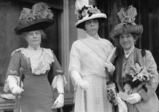 Dolly Madison Breakfast - Mrs. Pickford, Mrs. Champ Clark, Mrs. C.H. Mcdonnell, 1912. Creator: Harris & Ewing.