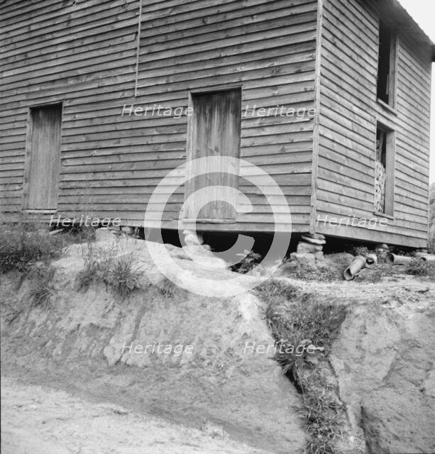 Tobacco packhouse, Person County, North Carolina, 1939. Creator: Dorothea Lange.