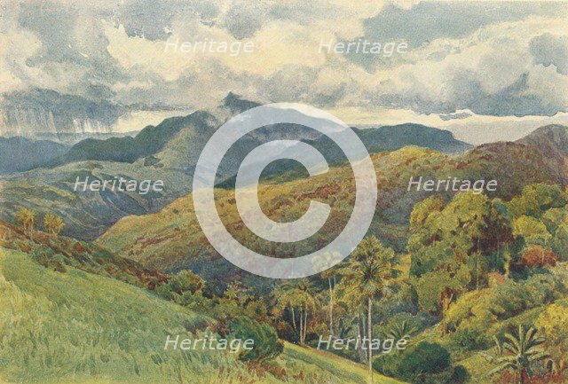 'The Mountains from Pallekelly', c1880 (1905). Creator: Alexander Henry Hallam Murray.