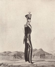 'Officers of the Madras Army (Foot Artillery)', 1841 (1909). Artist: William Hunsley.