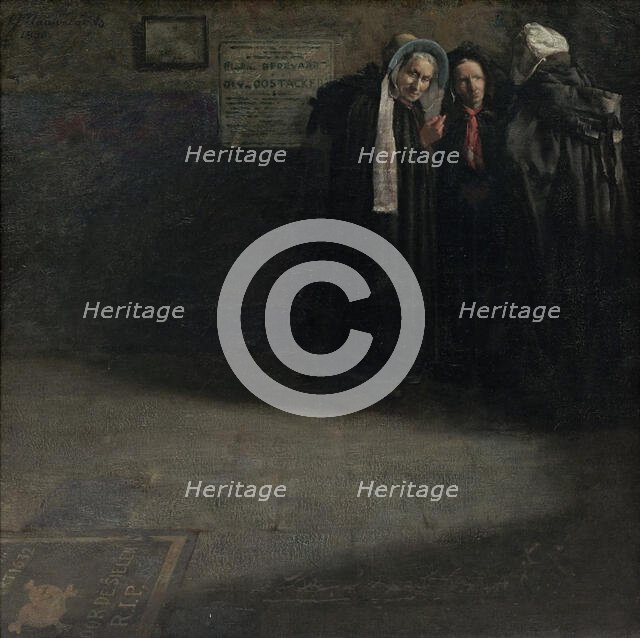 Three Bigots, 1918. Creator: Georges Nauwelaerts.