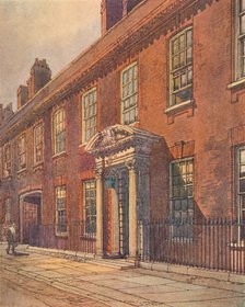 'The Front of the Manor House, Hitchin', 1911. Artist: Unknown.