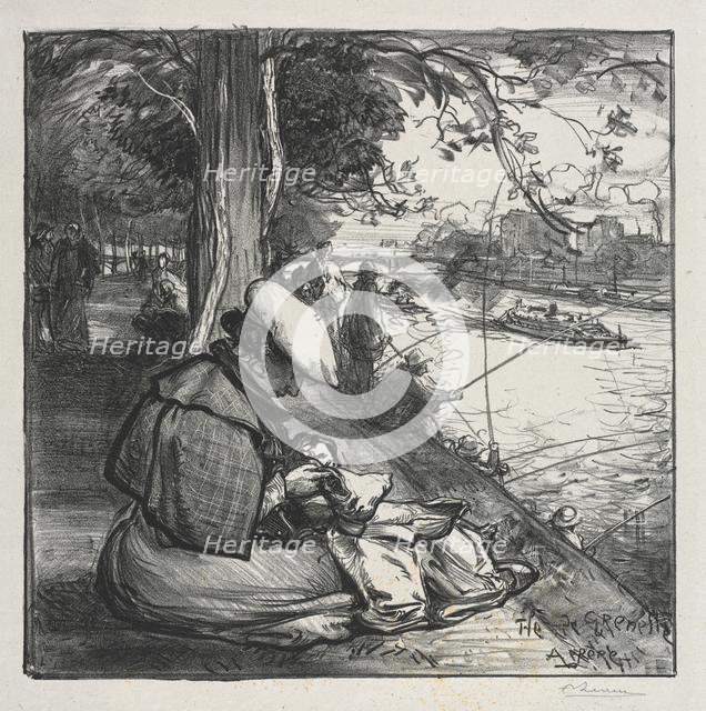 Lîle de Grenelle, 1898. Creator: Auguste Louis Lepère (French, 1849-1918).