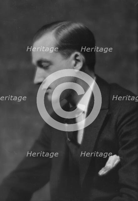 Schmitz, H., Mr., portrait photograph, 1915. Creator: Arnold Genthe.