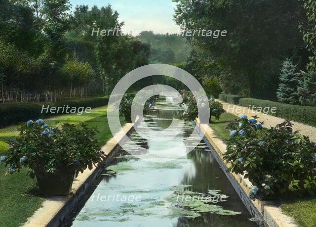 "Thornedale," Oakleigh Thorne house, Millbrook, New York - Canal , 1919. Creator: Frances Benjamin Johnston.