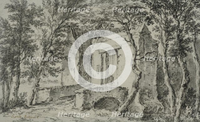 Landscape with ruin. Creator: Dirck Dalens II.