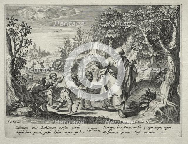 The Story of Elisha, 1643. Creator: Nicolaes Rijckmans (Flemish, 1616-).