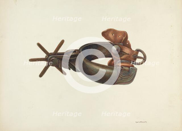 Spur, c. 1936. Creator: Robert W.R. Taylor.