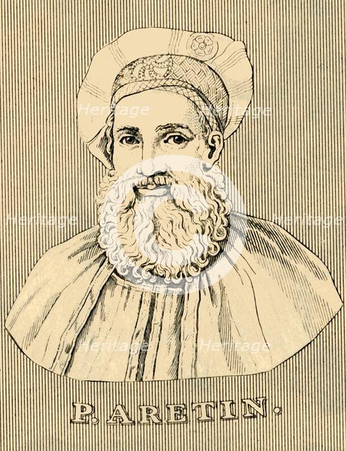 'P. Aretin', (1492-1556), 1830. Creator: Unknown.