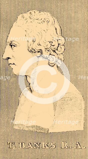 'T. Banks, R.A.', (1735-1805), 1830. Creator: Unknown.