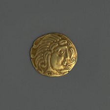 Gold Coin of the Parisii, Celtic, last quarter 2nd century B.C. Creator: Unknown.