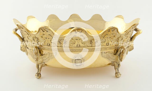 Glass Cooler, Paris, 1809/19. Creator: Martin-Guillaume Biennais.