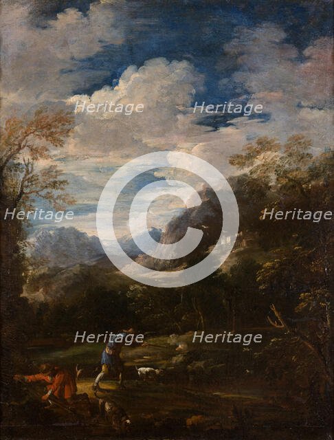 A Hunt, 1st quarter of 18th century. Creator: Antonio Maria Marini.