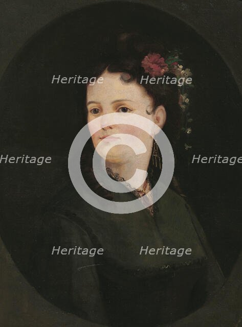 Portrait of the opera singer Adelina Patti (1843-1919), 1905. Creator: Sorolla y Bastida, Joaquín (1863-1923).