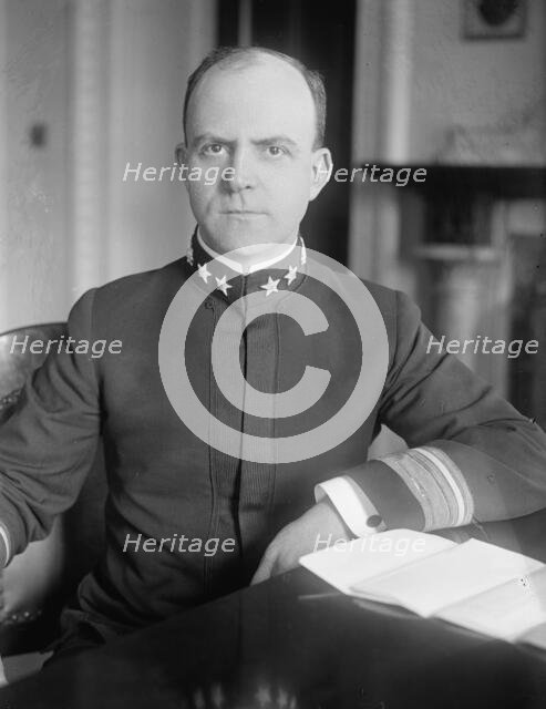 Captain Christian Joy Peoples, U.S.N., 1917. Creator: Harris & Ewing.