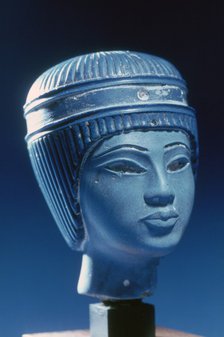 Egyptian bust, maybe Tutankhamen, 18th Dynasty. Artist: Unknown