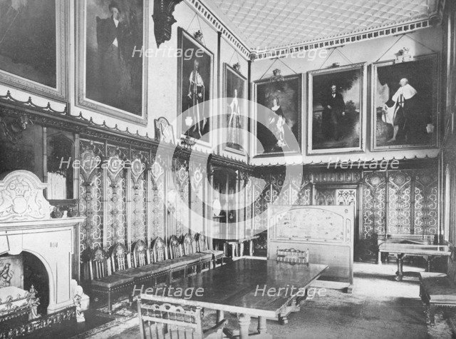 'Eridge Castle, Tunbridge Wells - The Marquis of Abergavenny, K.G.', 1910. Artist: Unknown.