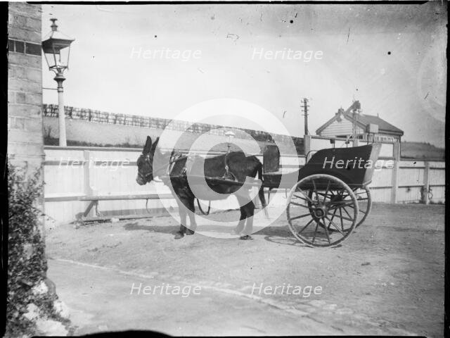 Hollingbourne Station, Hollingbourne, Maidstone, Kent, 1904. Creator: Katherine Jean Macfee.