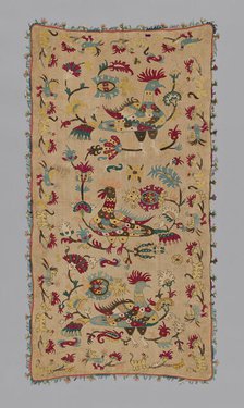 Cushion Cover, Skíros, 17th century. Creator: Unknown.
