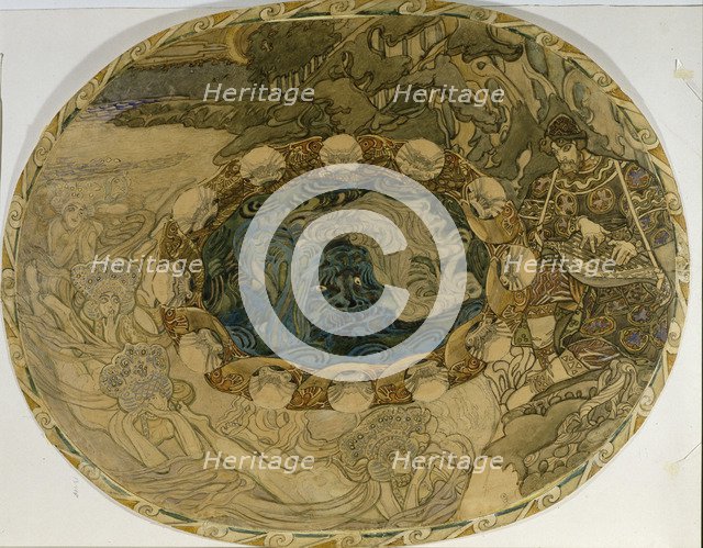 Sadko, 1899-1900. Artist: Vrubel, Mikhail Alexandrovich (1856-1910)