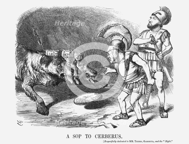 'A Sop to Cerberus', 1872. Artist: Joseph Swain