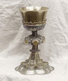 Finely crafted chalice in the vestry of the Ipatievsky Monastery, Kostroma, 1911. Creator: Sergey Mikhaylovich Prokudin-Gorsky.