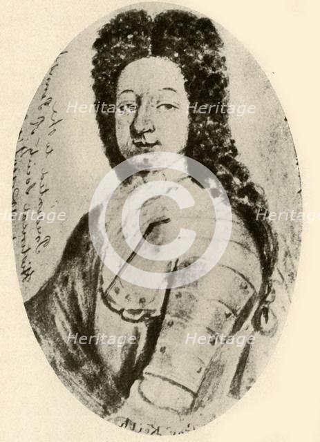 'Portrait of Sir William Keith, in armour and campaign wig', 1717, (1937) Creator: Unknown.