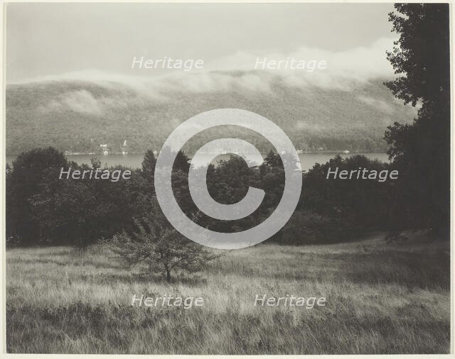 Lake George from the Hill, 1932. Creator: Alfred Stieglitz.