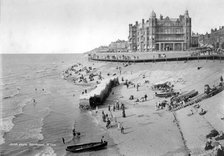 Hotel Metropole, The Promenade, Blackpool, 1890-1910. Creator: W & Co.
