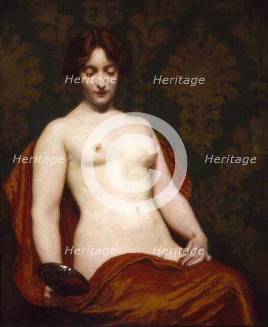 The Silver Hand Glass, 1907. Creator: Kenyon Cox.