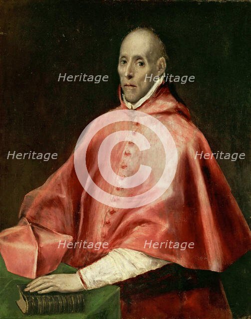 Portrait of Cardinal Juan Pardo de Tavera, 1609. Creator: El Greco, Dominico (1541-1614).