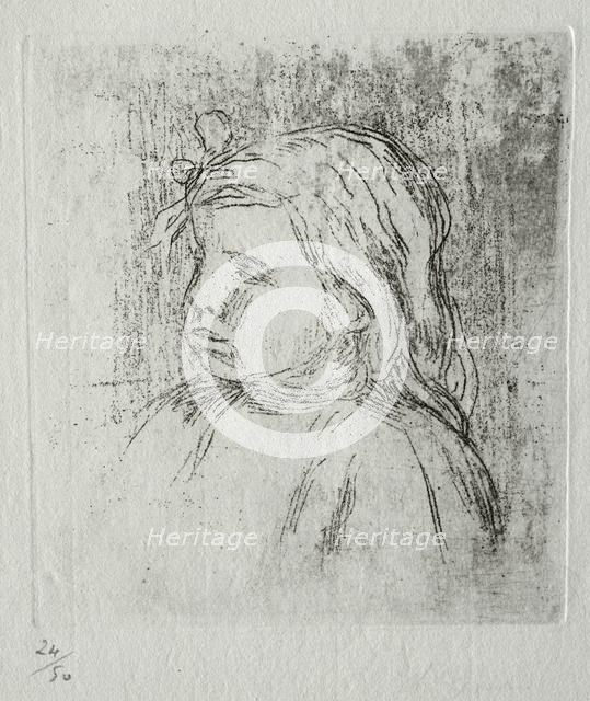 Claude Renoir, de trois-quarts à gauche, 1908. Creator: Pierre-Auguste Renoir (French, 1841-1919).