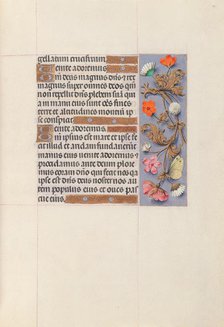 Hours of Queen Isabella the Catholic, Queen of Spain: Fol. 51r, c. 1500. Creator: Master of the First Prayerbook of Maximillian (Flemish, c. 1444-1519); Associates, and.