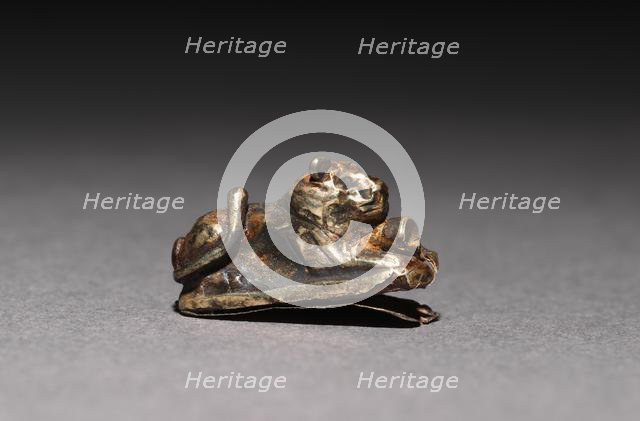 Recumbent Lion Bead, 1980-1801 BC. Creator: Unknown.