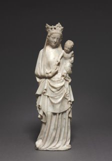Virgin and Child with a Bird, c. 1350. Creator: Unknown.