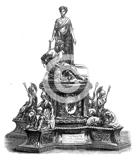 Testimonial to Mr. Ramsbottom, late engineer of the Crewe Railway Locomotive Factory, 1873. Creator: Unknown.