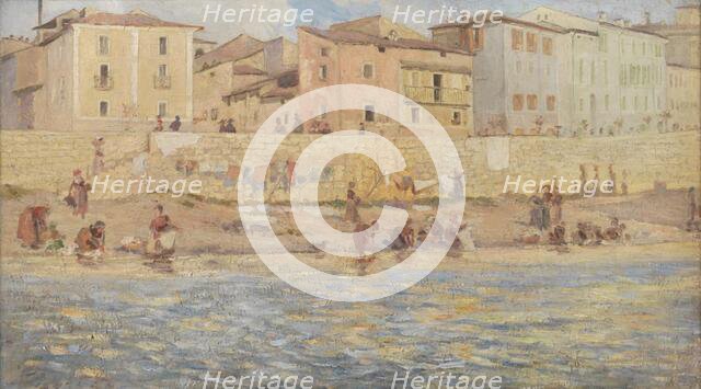 The River Liri. Italy, 1883. Creator: Theodor Esbern Philipsen.