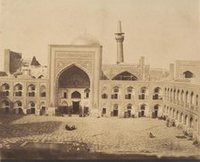 [New Court of Imam Riza, MESHED], 1840s-60s. Creator: Possibly by Luigi Pesce.