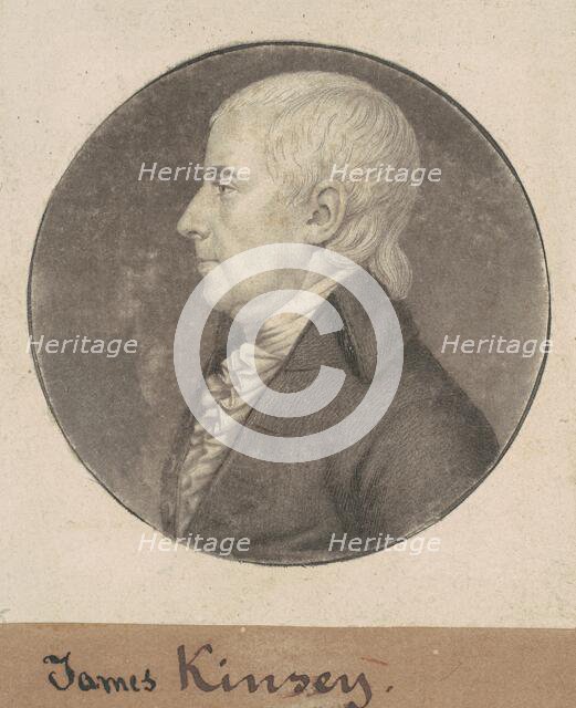 James Kinsey, 1807. Creator: Charles Balthazar Julien Févret de Saint-Mémin.