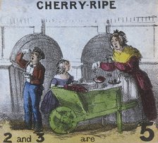 'Cherry-ripe', Cries of London, c1840. Artist: TH Jones