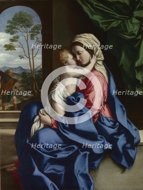 The Virgin and Child Embracing , Between 1660 and 1685. Creator: Sassoferrato (1609-1685).