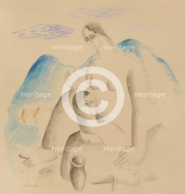 Rest, 1930. Creator: Mikulas Galanda.