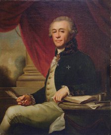 Portrait of Ivan Lazarevich Lazarev (1735-1801).